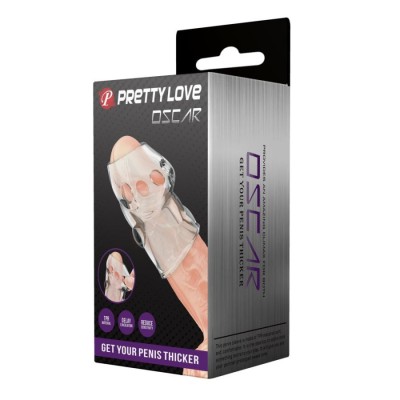 Pretty Love Penis Sleeve Oscar Trasparen