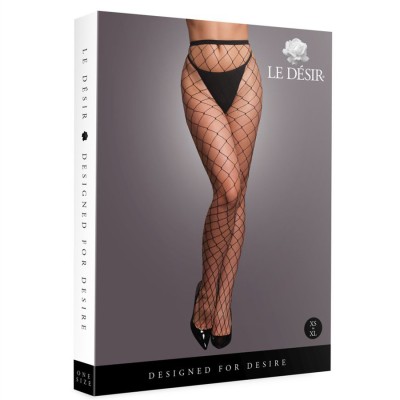 Panty with Big Fishnet Structure - OS -