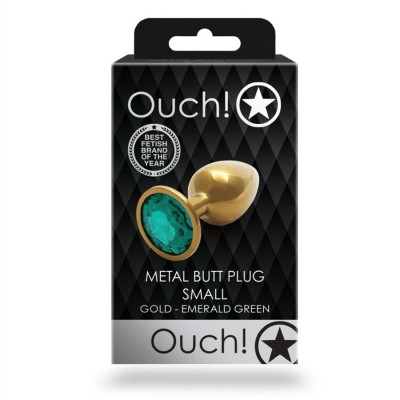 Round Gem Butt Plug - Small