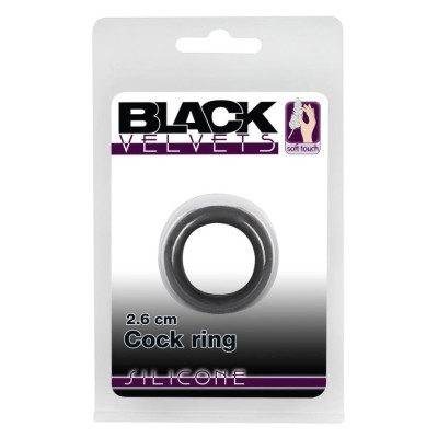 Black Velvets Cock Ring 2.6 cm