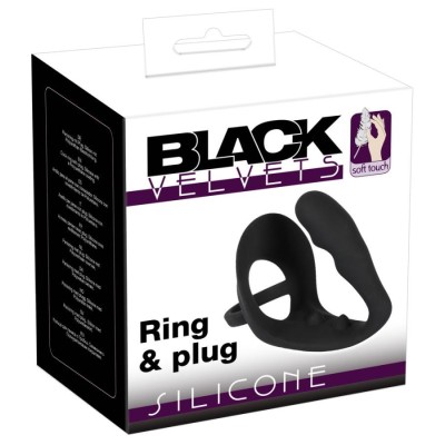 Black Velvets Ring & Plug