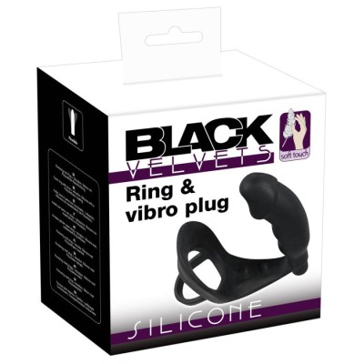 Vibrating Silicone Plug