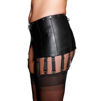 Leather Suspender Belt