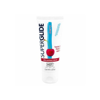 HOT SUPERGLIDE EDIBLE LUBRICANT- CHERRY