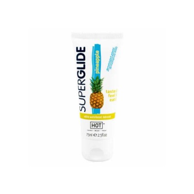 HOT SUPERGLIDE EDIBLE LUBRICANT- PINEAPP