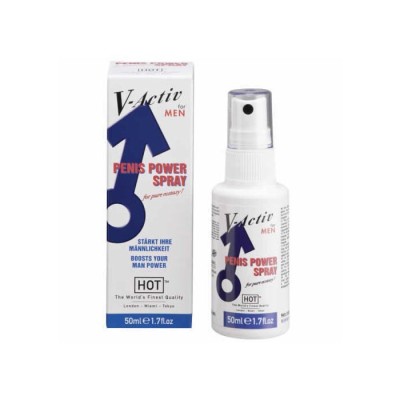 HOT V-ACTIV PENIS POWER SPRAY 50 ML