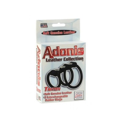 Adonis Leather Cockring Triton