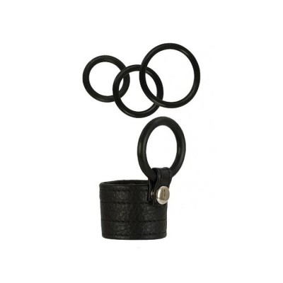 Adonis Leather Cockring Zeus