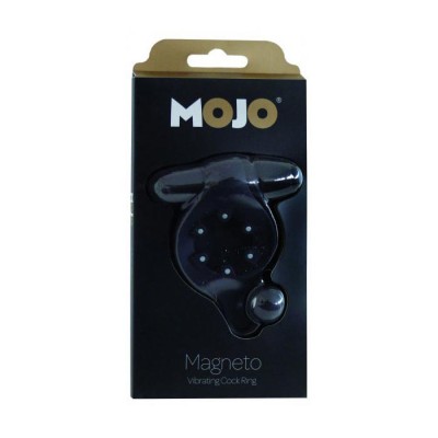 MOJO MAGNETO VIBRATING COCK RING BLACK