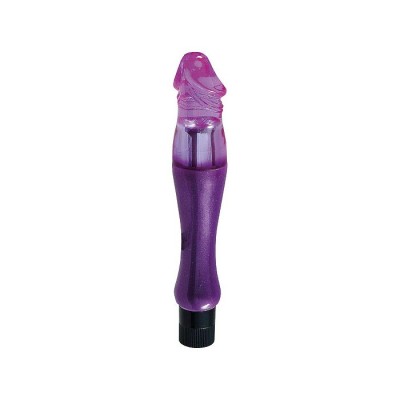 Ultra 7 Vibe Penis Head Clear Lavender