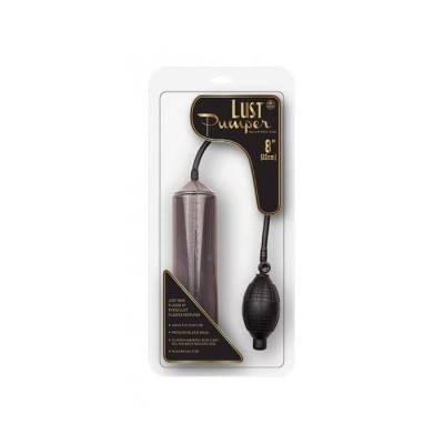 LUST PUMPER PENIS PUMP CA.20CM. BLACK