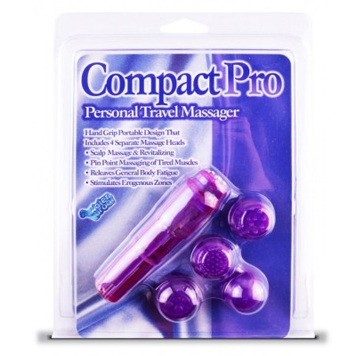 Compact Pro Travel Massager Purple