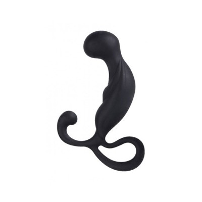 Invader Prostate plug Sili.ca.9 cm Black