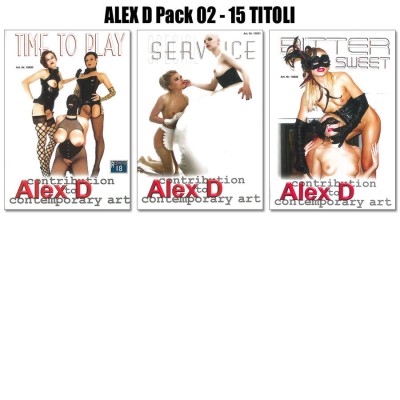 ALEX D PACK 2 - 15 DVD