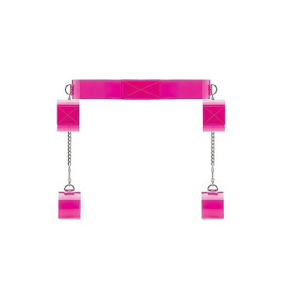 Pink Translucent Bondage Belt with Velcr