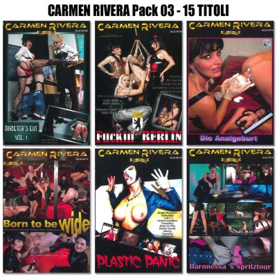 CARMEN RIVERA PACK 3 - 15 DVD