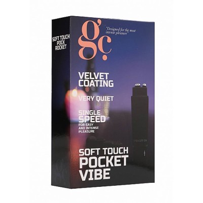 Soft Touch Pocket Vibe - Black