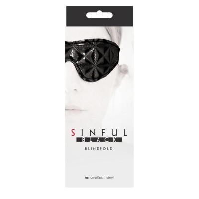 Sinful - Blindfold - Black