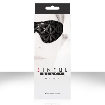 Sinful - Blindfold - Black