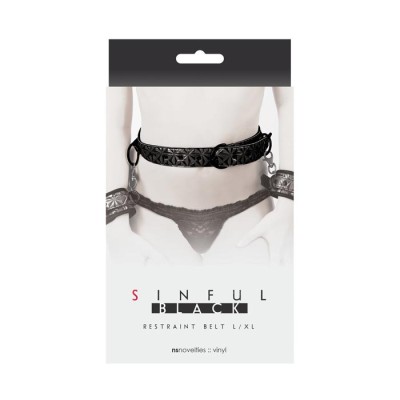 Sinful - Restraint Belt L/XL - Black