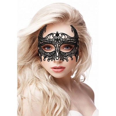 Empress Black Lace Mask - Black