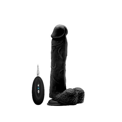 Vibrating Realistic Cock with Scrotum