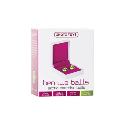 Ben Wa Balls Erotic Exercise Balls Gold