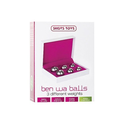 Ben Wa Balls Set Silver