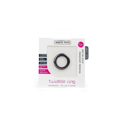 Twiddle Rings 3 Sizes Black