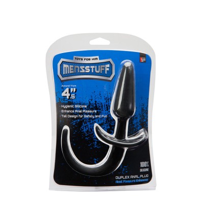 MENZSTUFF DUPLEX ANAL PLUG BLACK