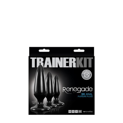 RENEGADE PLEASURE PLUG 3PC TRAINER KIT B