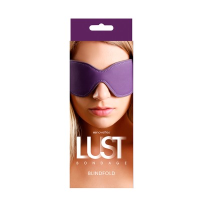 LUST BONDAGE BLINDFOLD PURPLE