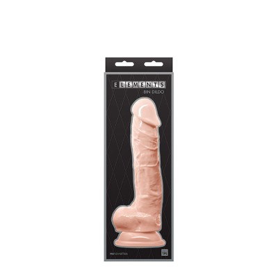 ELEMENTS 8 INCH DILDO FLESH