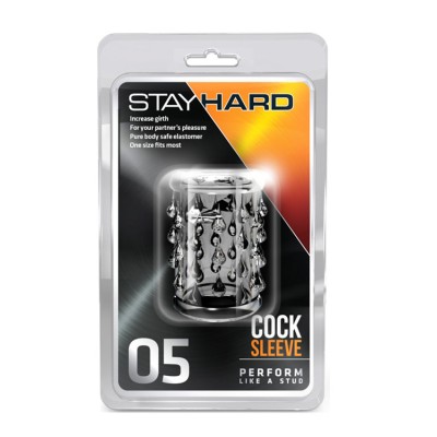 STAY HARD COCK SLEEVE 05 CLEAR