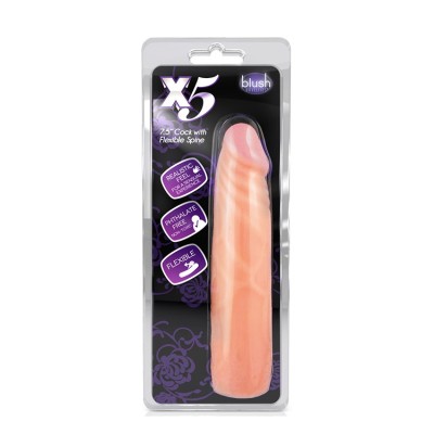 X5 PLUS 7.5INCH COCK WITH FLEXIBLE SPINE