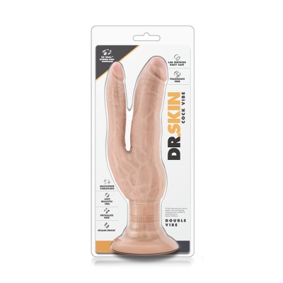 DR. SKIN COCK VIBES DOUBLE VIBE BEIGE