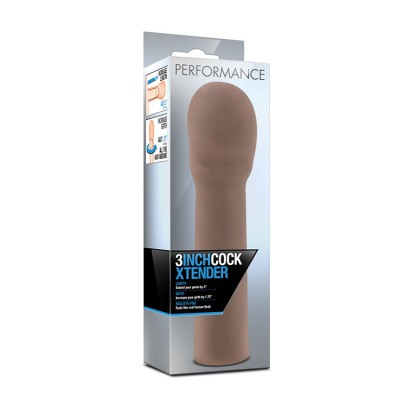 PERFORMANCE 3INCH COCK XTENDER BROWN