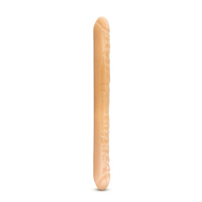 B YOURS 18INCH DOUBLE DILDO BEIGE