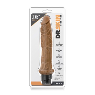 DR. SKIN COCK VIBE 8 MOCHA