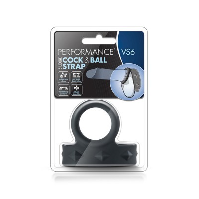 PERFORMANCE VS6 COCK & BALL STRAP BLACK