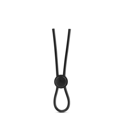 STAY HARD SILICONE LOOP COCK RING BLACK