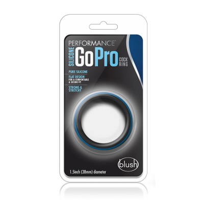 PERFORMANCE SILICONE GO PRO COCK RING BL