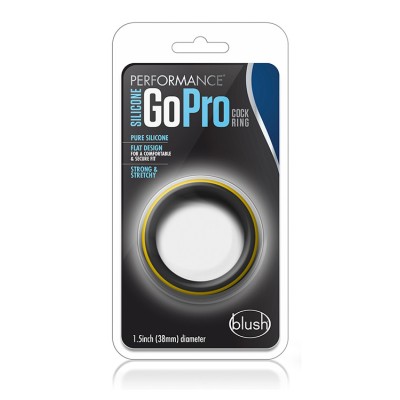 PERFORMANCE SILICONE GO PRO COCK RING BL