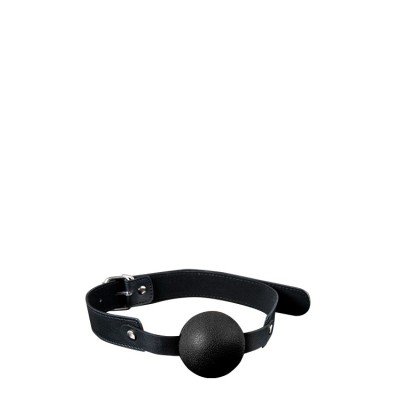 GP SOLID SILICONE BALL GAG BLACK