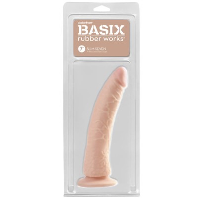 BASIX RUBBER WORKS 7 Inch Dong Slim