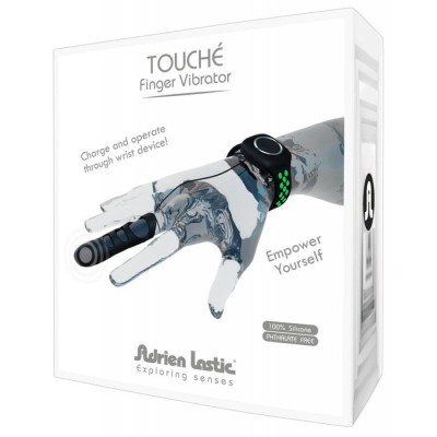 Touché S - Green-Black - Finger Vibrator