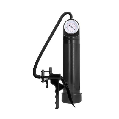 Elite Pump With Advanced PSI Gauge-Black