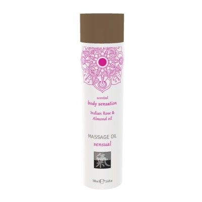 SHIATSU Massage oil sensual Indian Rose