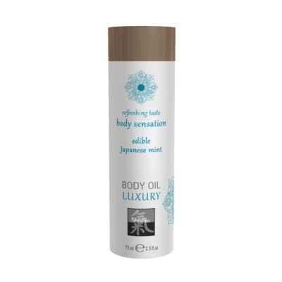 SHIATSU Body oil luxury Japanese mint 75