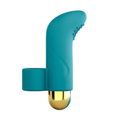 TOUCH ME PETROLE - Finger vibrator